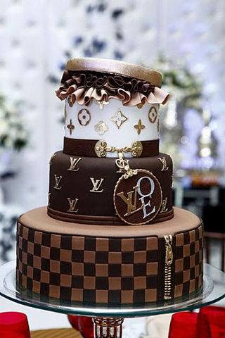 Wie Kann Ich Einen Louis Vuitton Kuchen Machen Mode Geburtstag Kochen