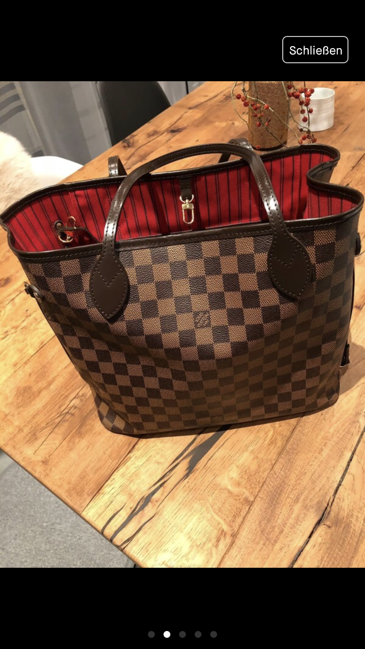Lilac Faux Louis Vuitton Neverfull Mm Reverfullreplica Com