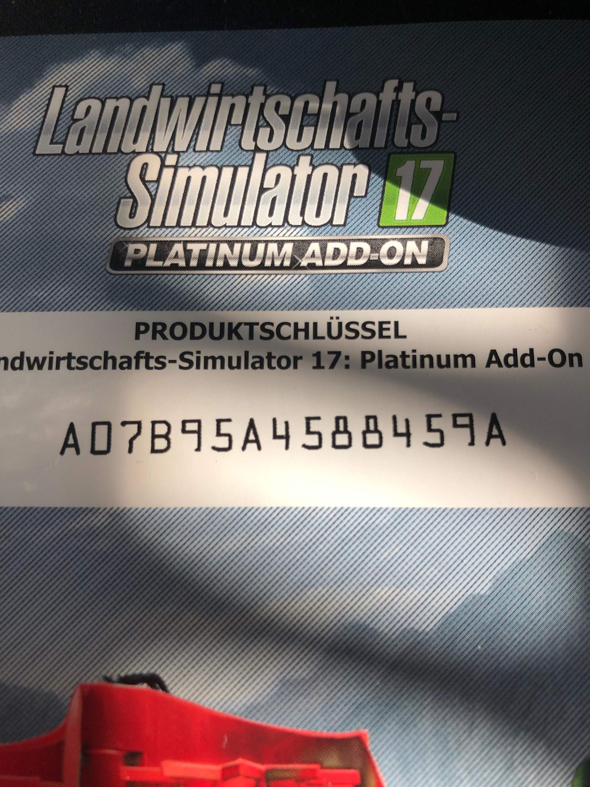 LS 17 Produkt Schlüssel übersetzten? (PC, Landwirtschafts-Simulator)