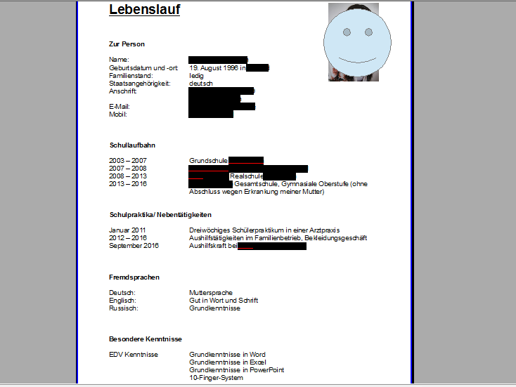 Lücke im Lebenslauf, keine Ausbildung finden? (Schule, Arbeit)