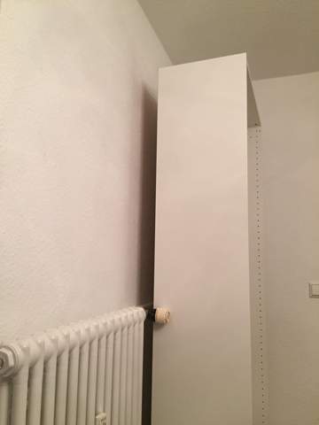 Lucke Zwischen Schrank Und Wand Verkleiden Mobel Heimwerken