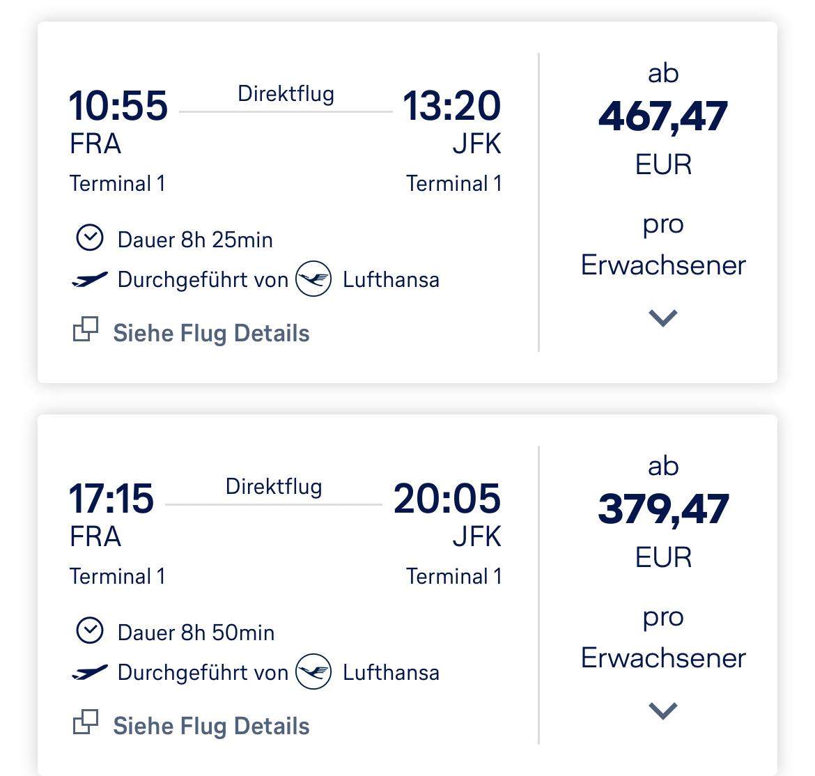 Lufthansa Flug? (USA, Flugzeug, Flughafen)