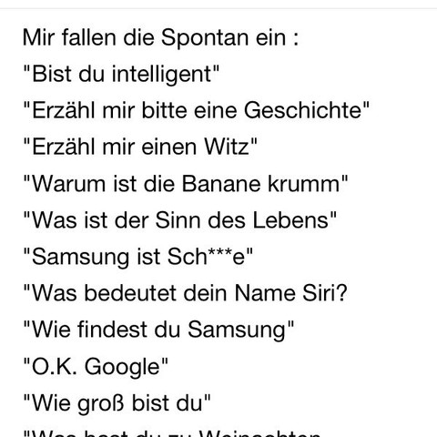 Best Of Siri Deutsch Lustige Fragen Antworten Spruche Und Befehle