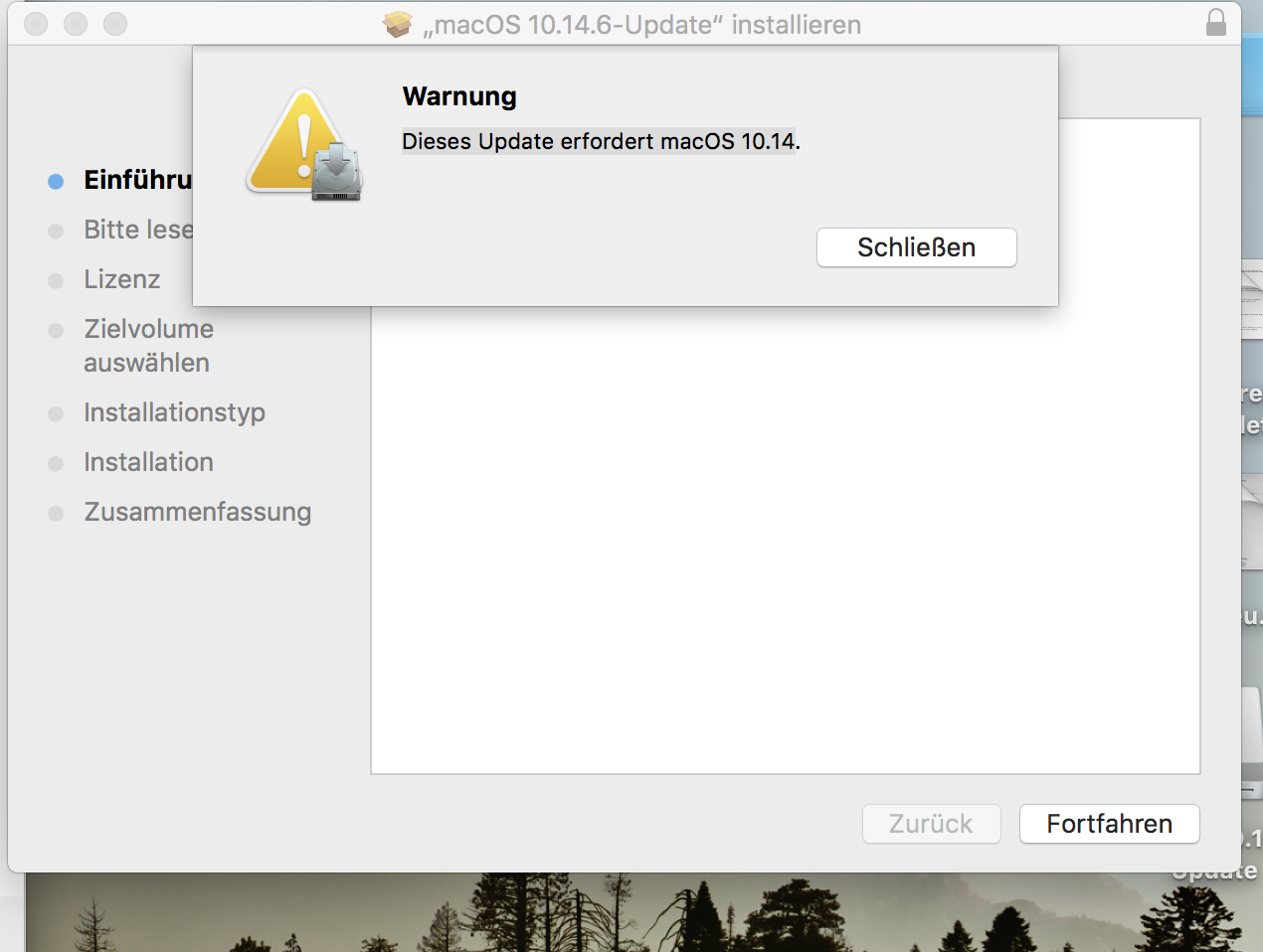 Mac Update auf Mojave funktioniert nicht? (Computer, Technik, Apple)