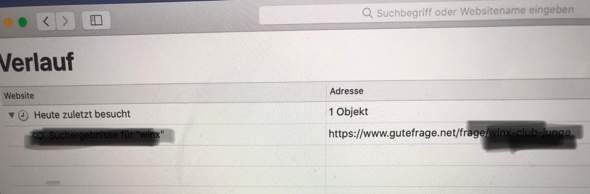 Macbook Verlauf Loschen Computer Apple
