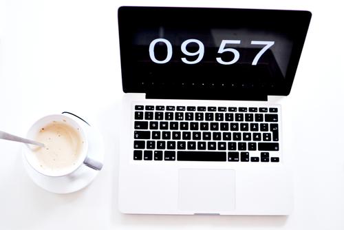 Macbook Wie Bekomme Ich Die Uhrzeit Ganz Gross Auf Den