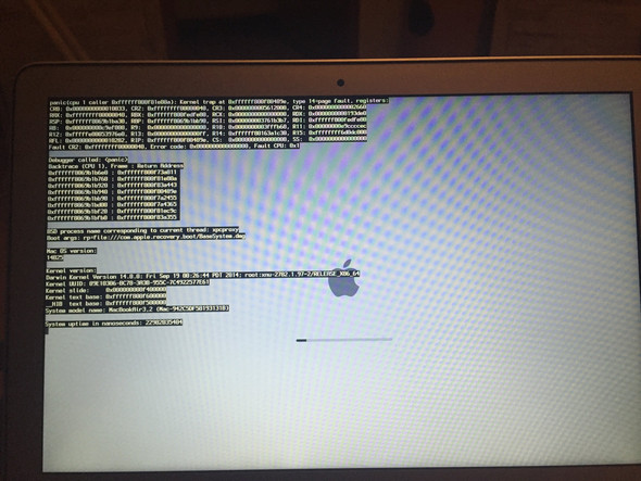 Fehlermeldung - (Apple, Macbook, Macintosh)