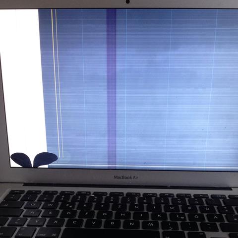 Bildschirm meines Mac's.  - (Apple, MacBook, defekt)