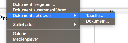 Änderungen werden immer angezeigt - (Macbook, Excel)