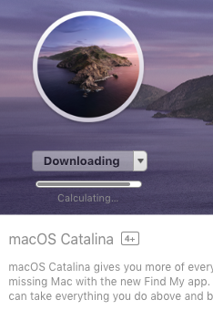 MacBook Update Catalina wird nicht fertig geladen?
