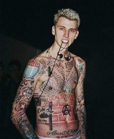 Machine Gun Kelly Tattoos Musik Korper Umfrage Machine Gun Kelly Tattoos Musik Korper Umfrage