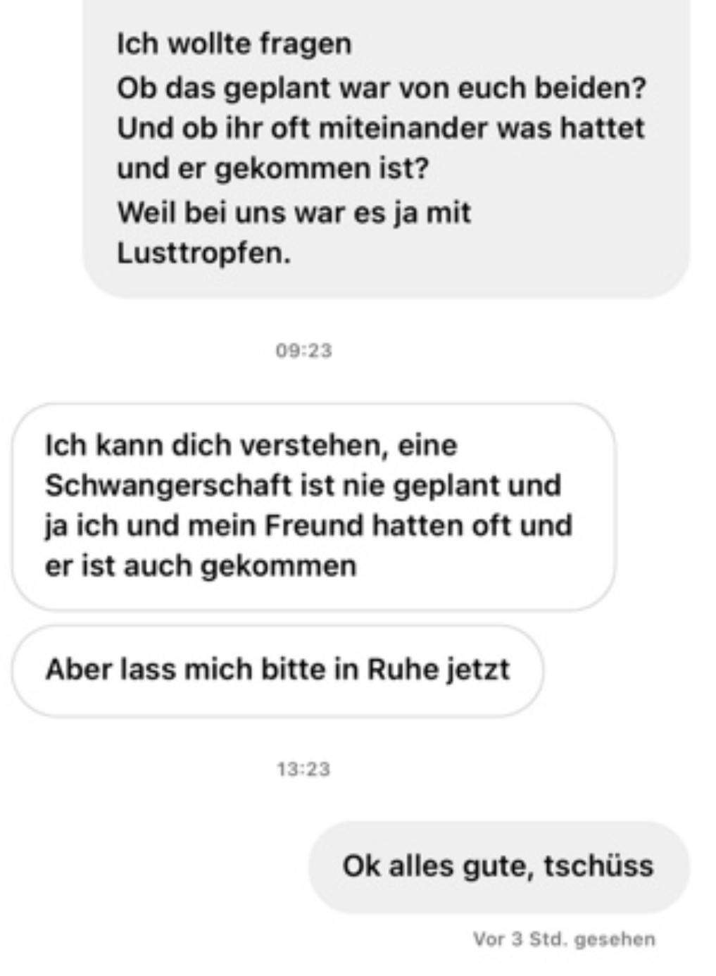 Mädchen behauptet ihr Ex ist der Freund soll ich sie vergessen? (Sex