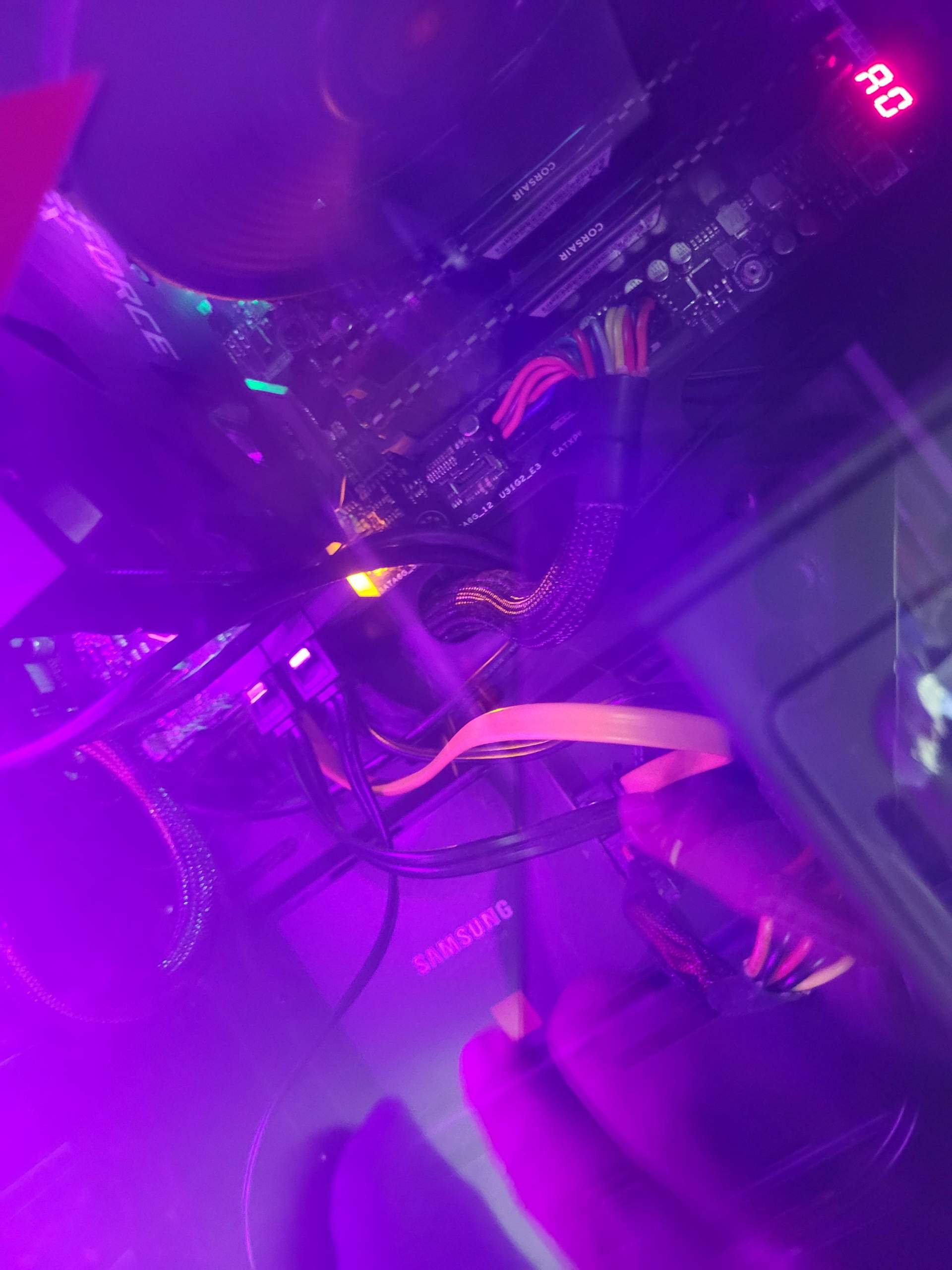 Mainboard blinkt Orange? (Gaming PC, Prozessor, Asus)