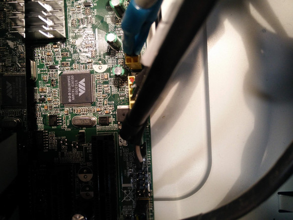 Foto des Mainboards - (Computer, PC, Hardware)
