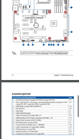 Mainboard richtig anschließen Gehäuse anschlüsse? (Computer, Technik, PC)