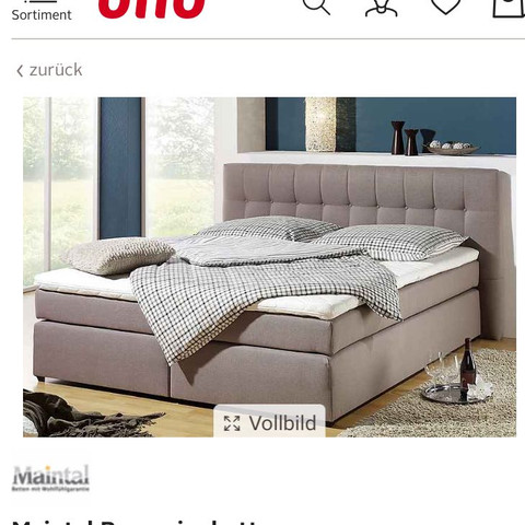 Maintal Boxspringbett Von Otto De Erfahrungen Online Shop Bett Empfehlenswert