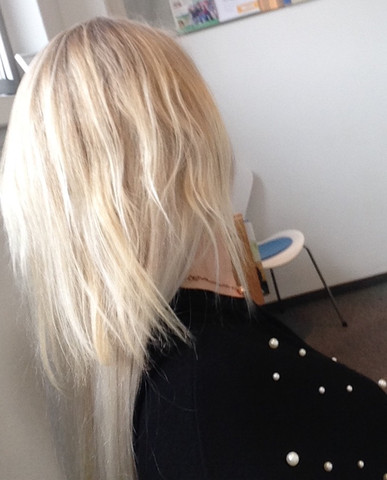 Man Sieht Den Ubergang Von Meinen Extensions Was Tun Haare Beauty