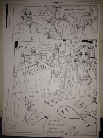 Manga Zeichnen Habe Ich Potenzial Technik Anime Comic