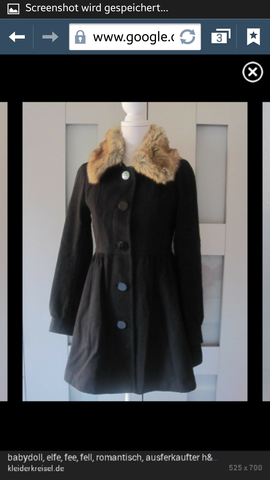 Mantel vorne - (Geld, Mode, Winter)