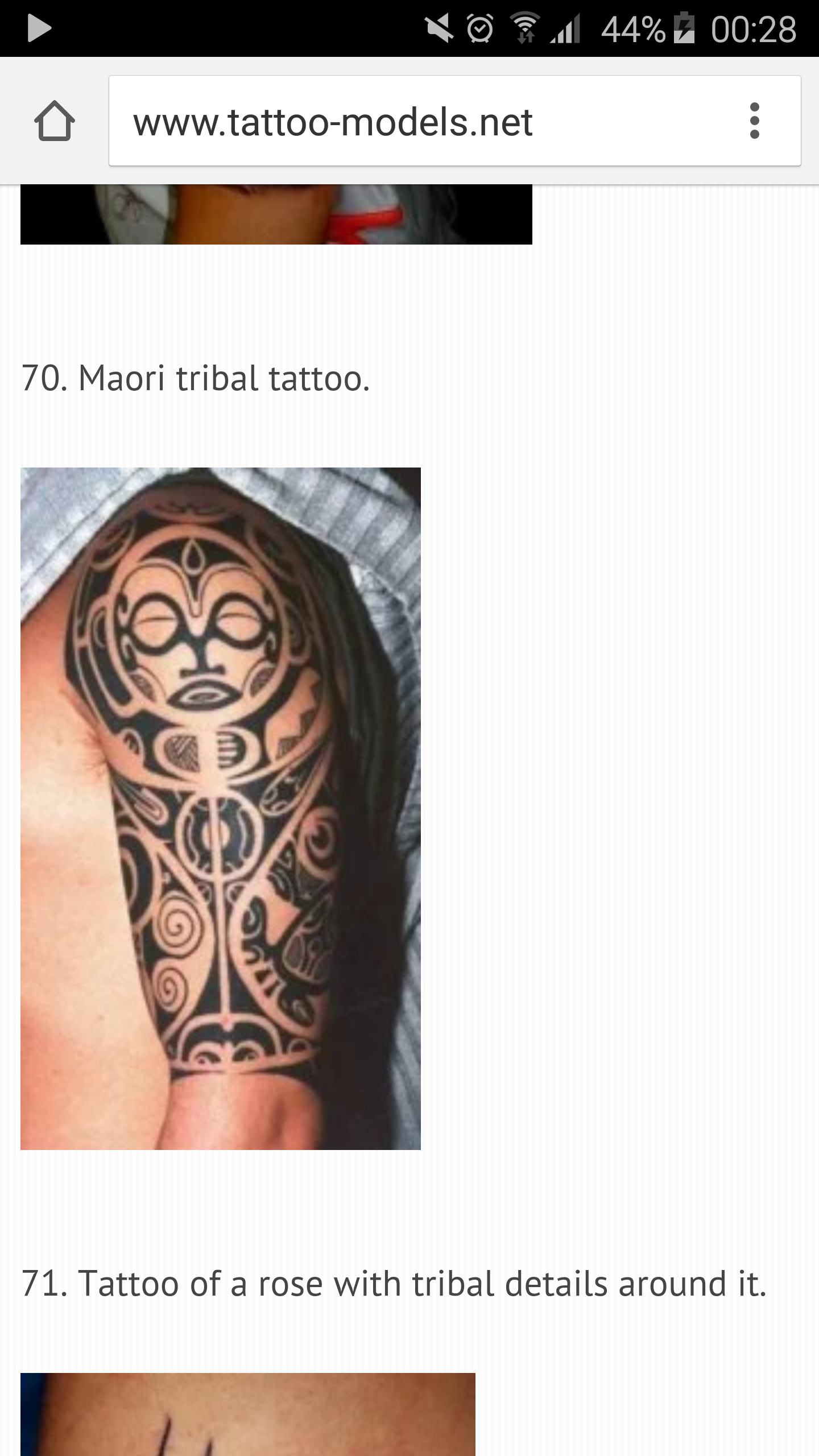 Maori Tatto Kosten Bild Tattoo