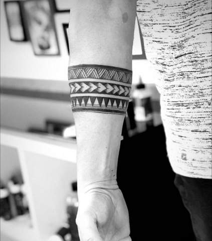 Maori Tattoo Unterarm Kosten Stechen Tatowieren