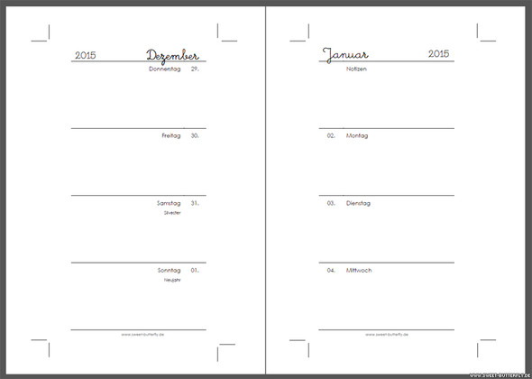 Markierung Bei Word Einfugen Einlagen Filofax