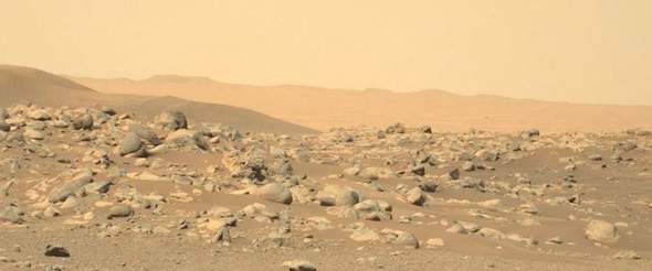 Mars - Der Rote Planet; Wie kommen diese Steine dort hin?