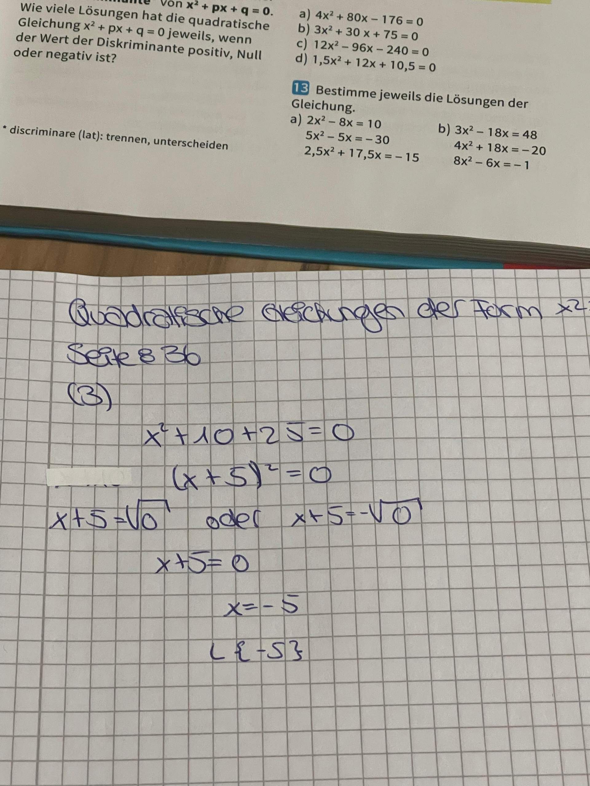 Mathe Quadratische Gleichungen Mit Der Form X 2 px q 0 Schule mathe-quadratische-gleichungen-mit-der-form-x-2-px-q-0-schule