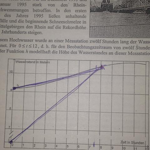 Bitte lasst euch nicht irritieren, die Gerade gehört nicht dazu. - (Mathe, Rechnung, Logik)