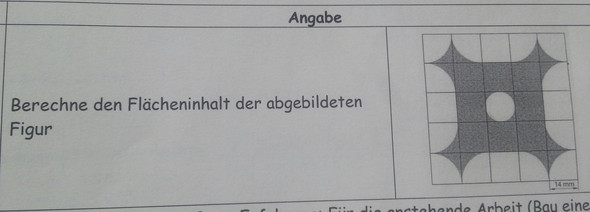 Aufgabe - (Mathe, Flächen und Halbkreis)