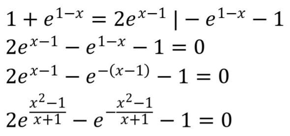 Mathe (Exponentialgleichungen) - komme nicht weiter?