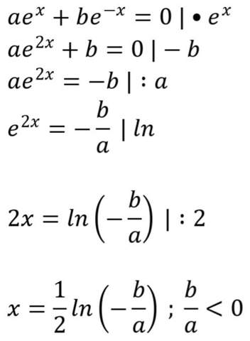 Mathe (Exponentialgleichungen) - wie gibt man hier die Lösungsmenge richtig an?