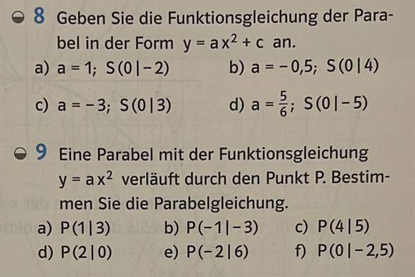 mathe funktionsgleichung?