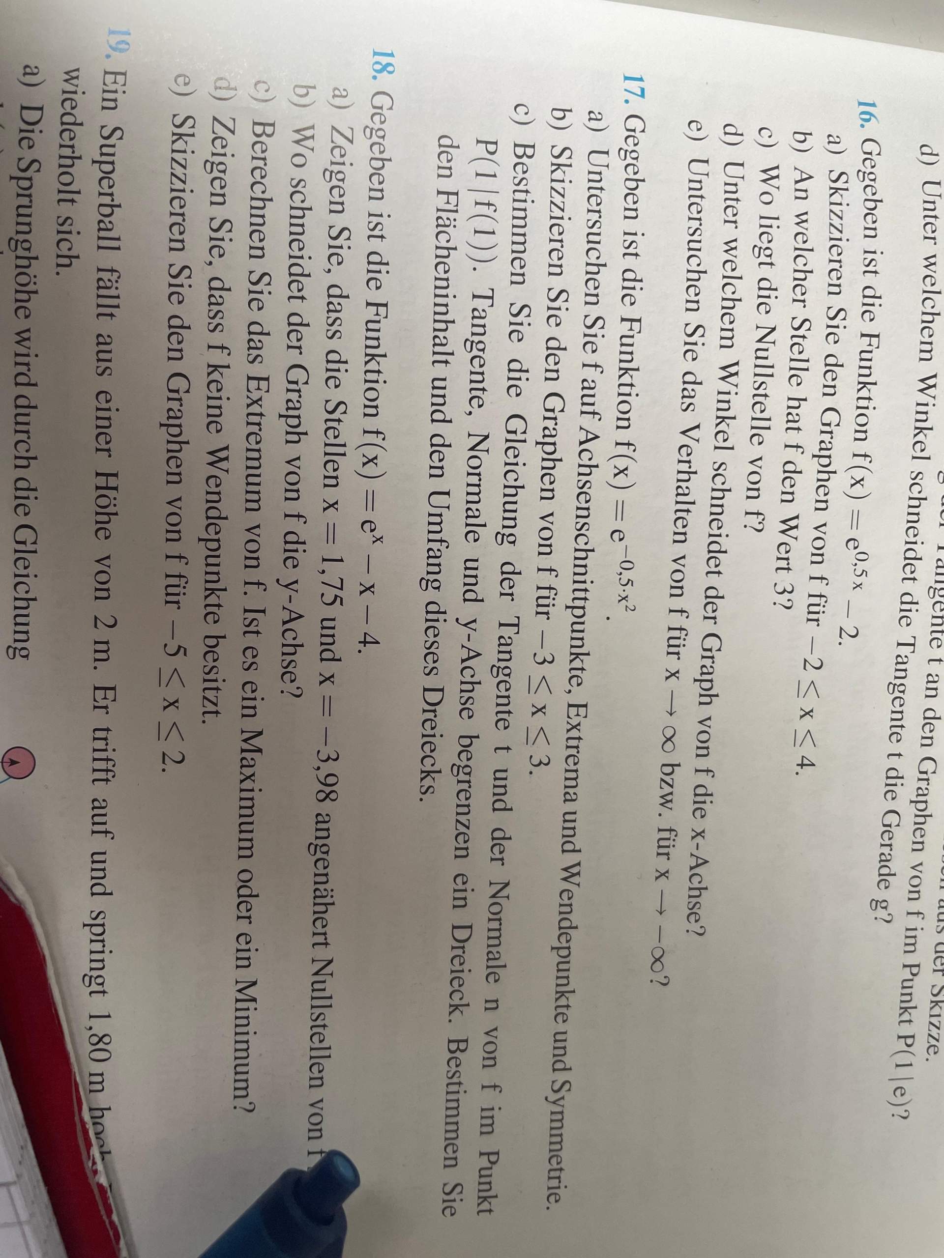 Mathe GK - Funktionen- Klasse 11? (Mathematik, Gymnasium, Oberstufe)