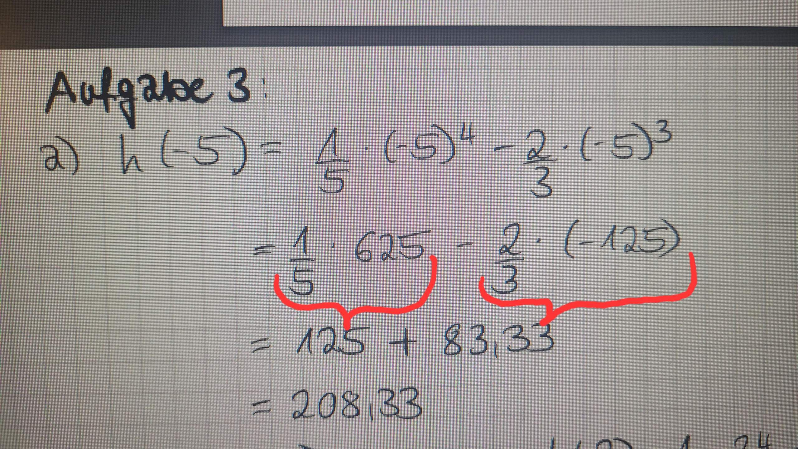 Mathe kurze Frage? (Mathematik, rechnen, Funktion)