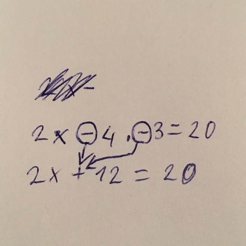 Bei der Aufgabe hier - (Schule, Mathe, Mathematik)