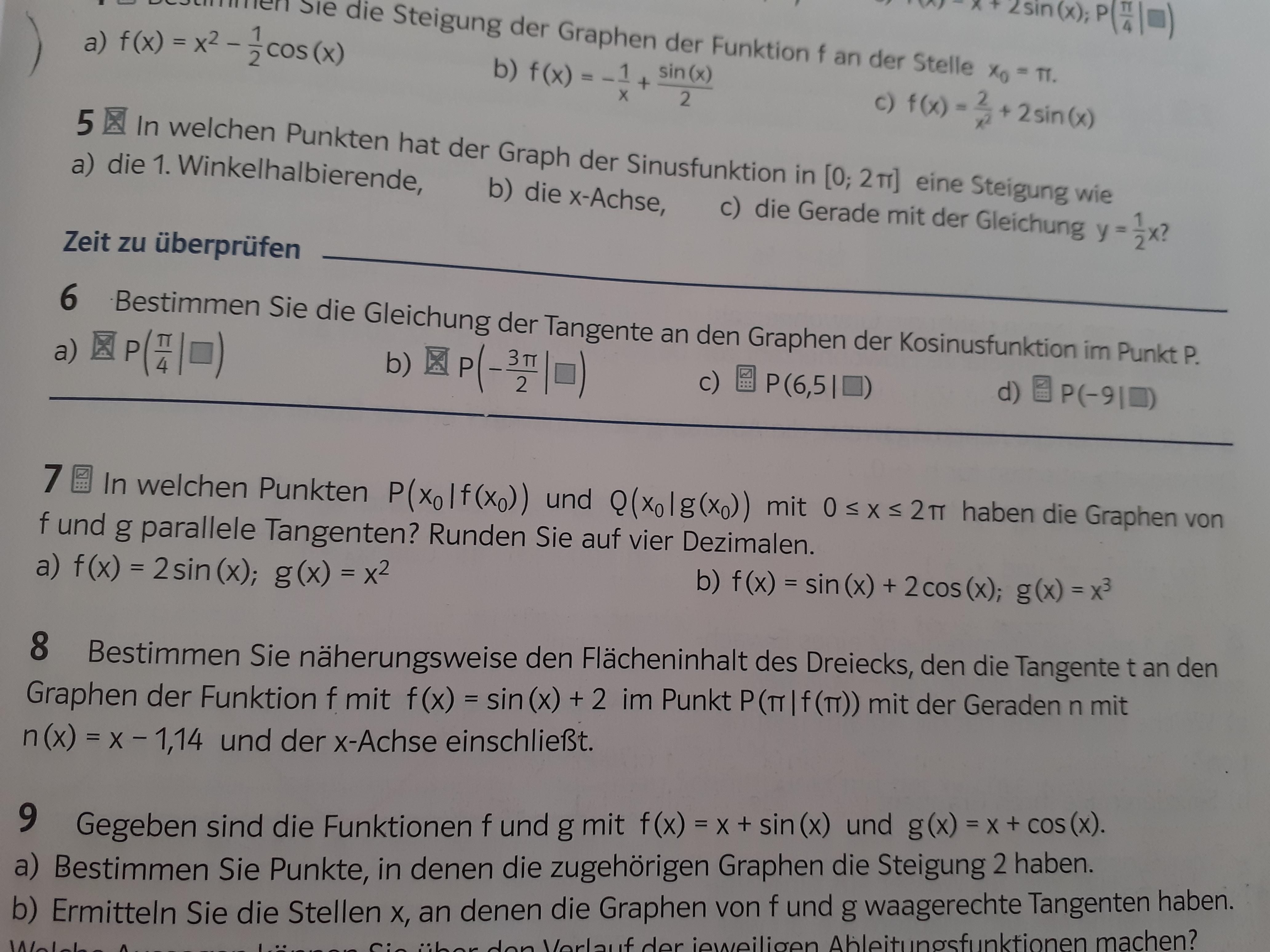 Mathe Oberstufe Aufgabe Schule