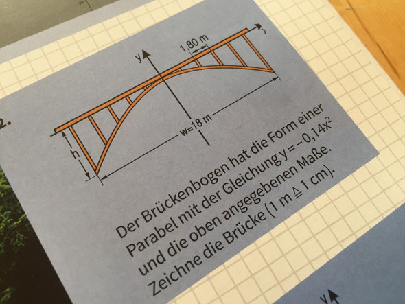 Ich weiß jetzt ja das x=18meter - (Mathe, Quadratische Funktionen)