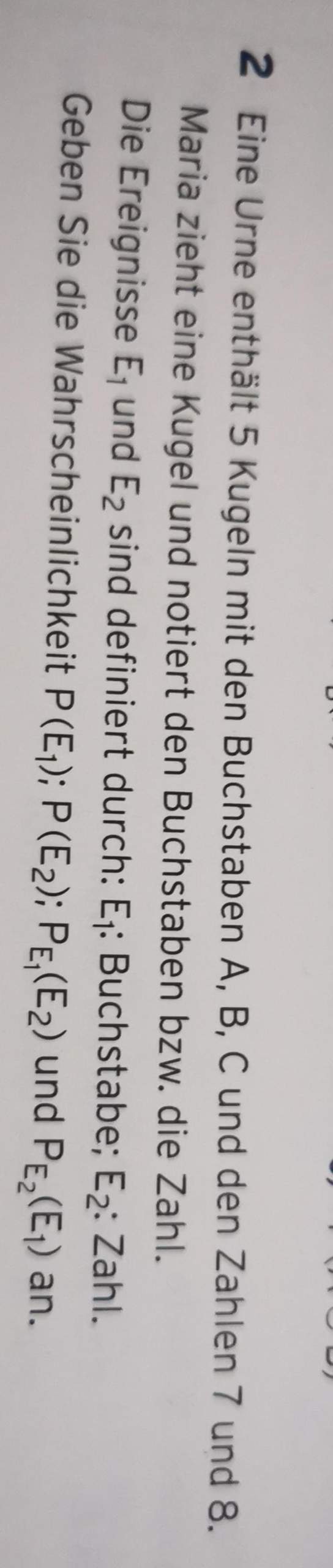Mathe Wahrscheinlichkeit Satz von Bayes? (Schule, Mathematik)