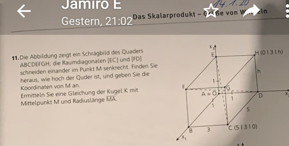 Matheaufagbe Zu Vektoren Xxx Mathe Mathematik