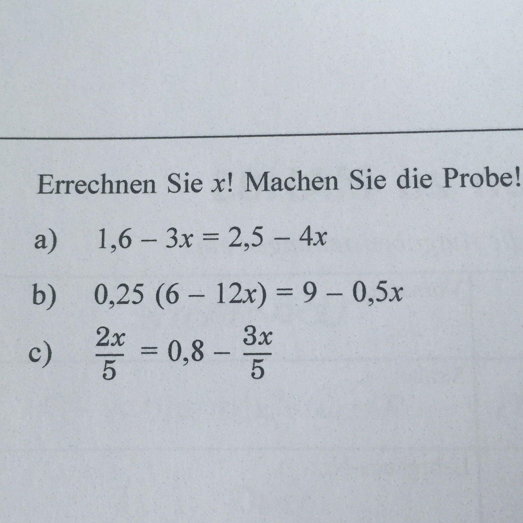 Matheaufgabe - kennt einer die Lösung folgender Aufgabe? (Mathematik