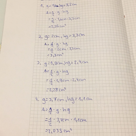 Meine Lösungen zu Nummer 9 - (Schule, Mathematik)