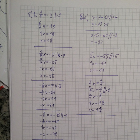 Bild 1 - (Mathe, Gleichungen)
