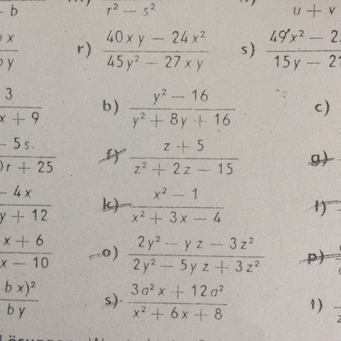 Mathematik Bruche Kurzen Kl 11 Abitur Bruch
