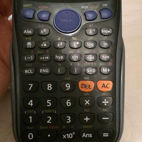 So sieht mein Taschenrechner aus :-) - (Mathematik, Taschenrechner)