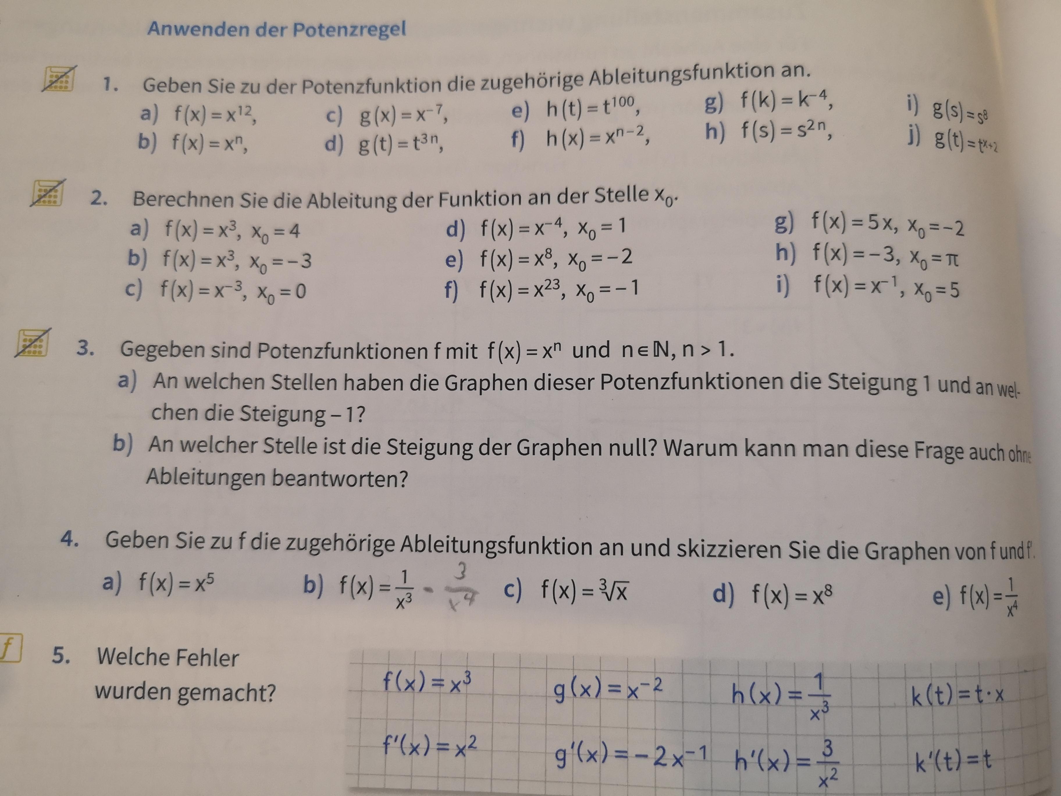 Mathematik Stellen Herausfinden Computer Ableitung