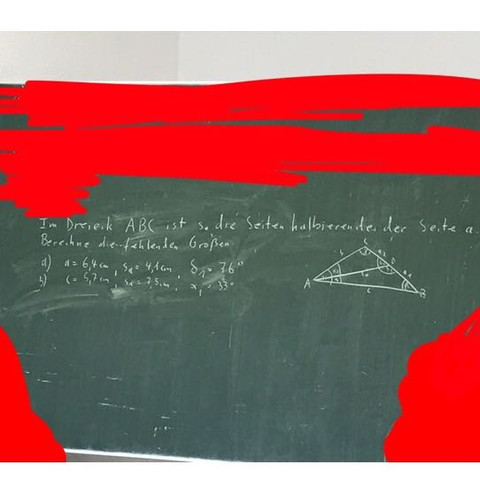 Mathematik - (Schule, Mathematik, Dreieck)