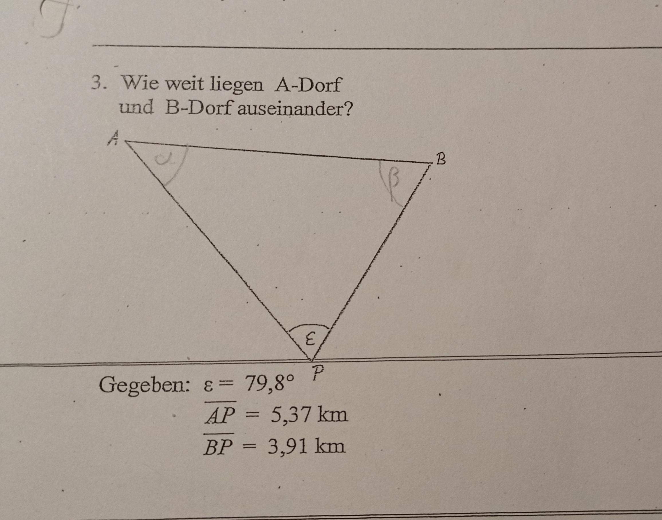Matheproblem? (Mathematik, Trigonometrie)