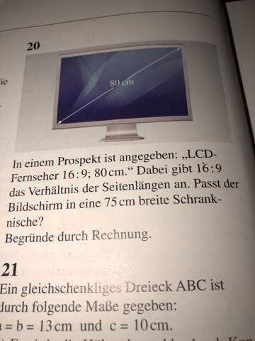 - (Schule, Mathematik, Satz des Pythagoras)