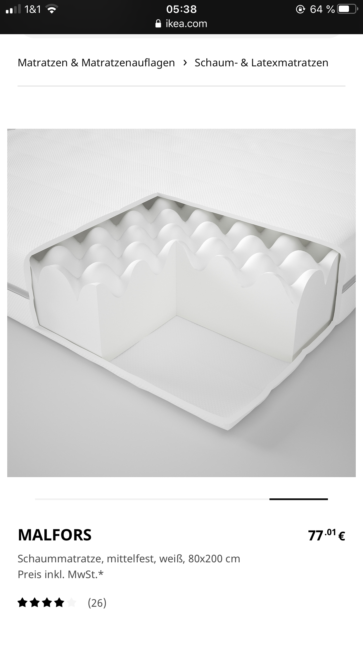 matratze ikea  Bett  matratze ikea  Bett